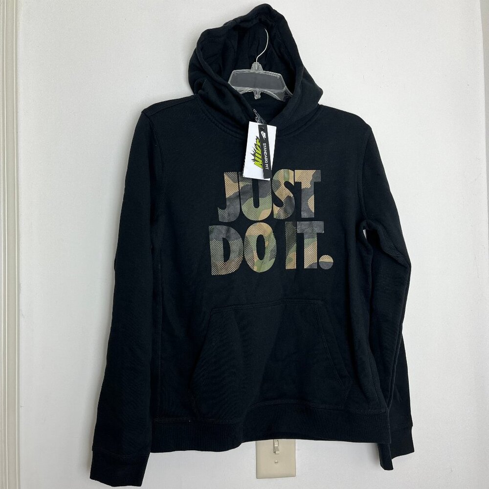 Nike Boys Pullover Hoodie XL Just Do It NEW